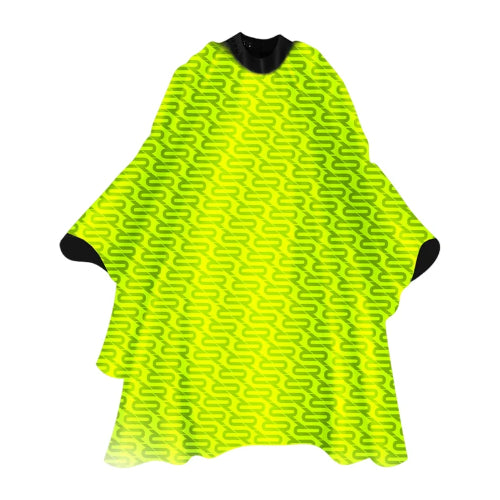 Rovra Barber Cape – Neoprene Collar – Green