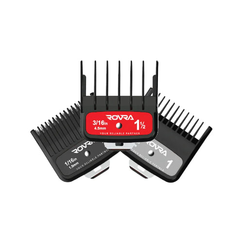 Rovra Metal Comb Set – 3-delig (1.5 / 3 / 4.5 mm)