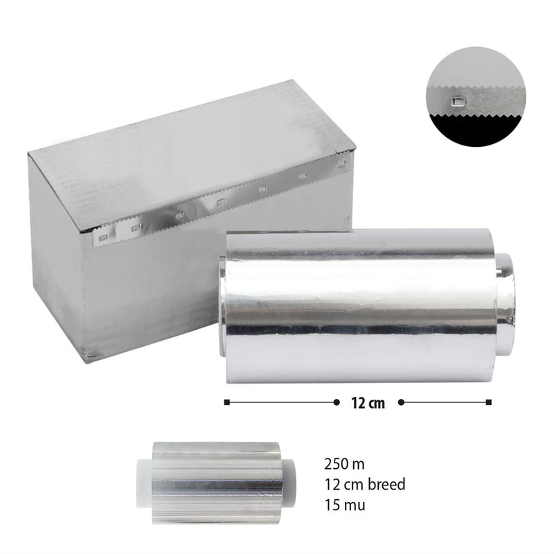 Magic Pro Aluminiumfolie 250 Meter x 12cm x 15my