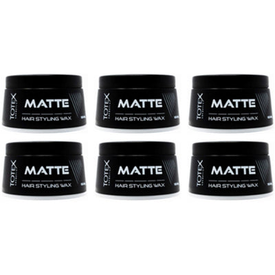 Totex Cosmetic Hair Styling Wax Matte - voordeelverpakking - 6 x 150ml