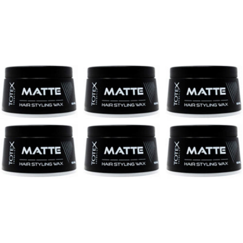 Totex Cosmetic Hair Styling Wax Matte - voordeelverpakking - 6 x 150ml