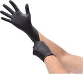 Nitrile hy@pro handschoenen S Zwart 100 stuks