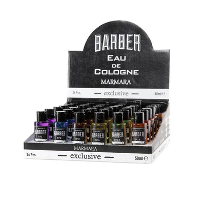 Barber Cologne 50ml Display 36 pcs