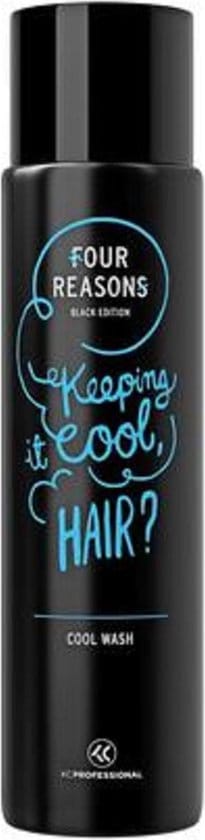 KC Professional Four Reasons Black Edition Cool Wash shampoo 300 ml