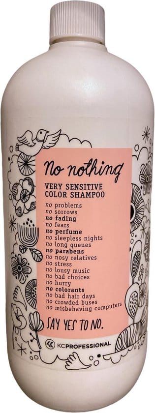 No Nothing Very Sensitive Color Shampoo 1000ml