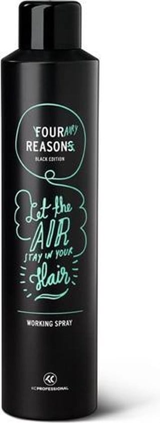 Four Reasons Black Edition Working Spray 300ml