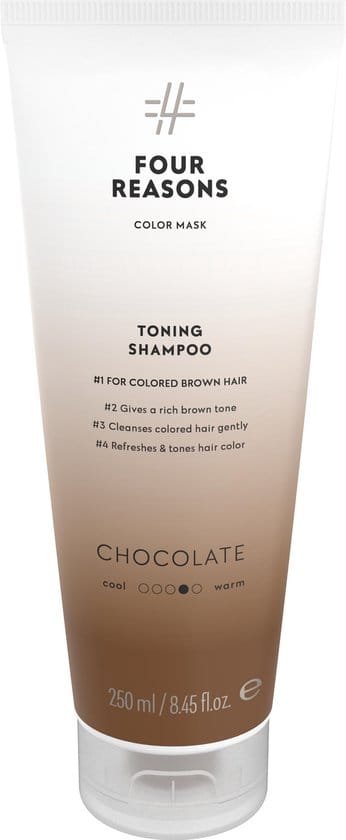 Four Reasons Toning Shampoo CHOCOLATE 250ml