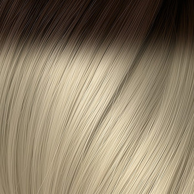 Seiseta kleur 8/1004R - Natuurlijk donkerblond / Ultralicht platinablond Rooted