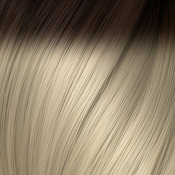 Seiseta kleur 8/1004R - Natuurlijk donkerblond / Ultralicht platinablond Rooted