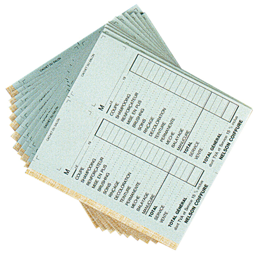 Sibel Kasboek Met Numeratie Wit – 10 stuks
