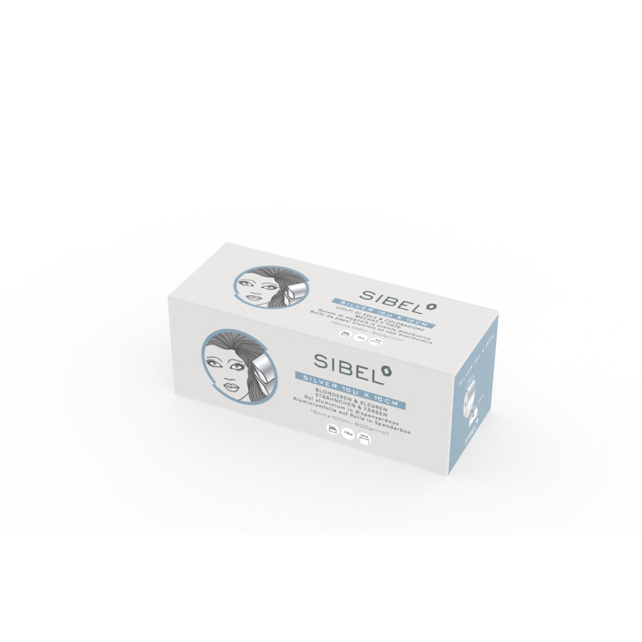Sibel Alufolie Rol 15MU 600 g Zilver 15cmx100m
