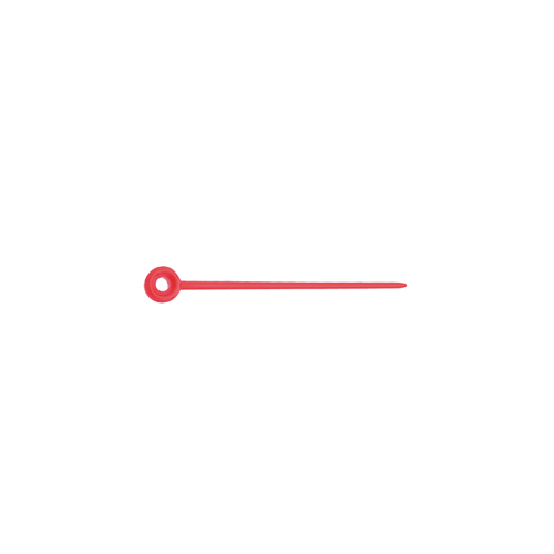 Sibel Roller Pin Plastic Rood 100st