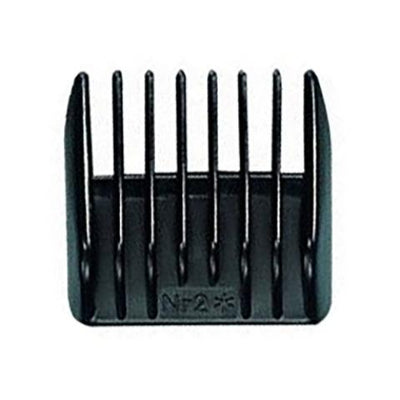 Wahl Opzetkam nr.2 (6mm) Zwart Plastic