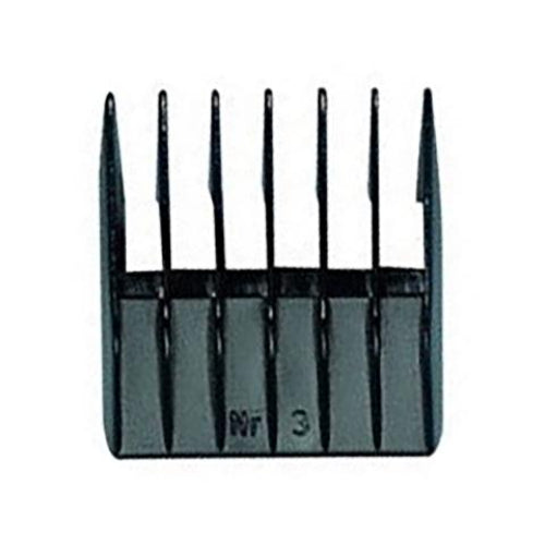 Wahl Opzetkam nr.3 (9mm) Zwart Plastic