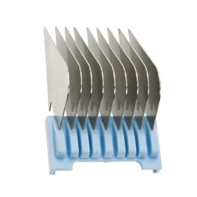 Wahl Opzetkam nr.8 (25mm) Metaal Licht Blauw