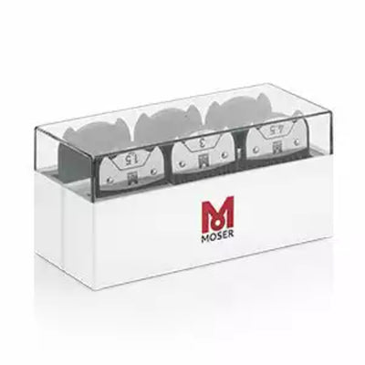 Moser Professional Storage box 6 p. white incl. Magnetic Premium Attachment Combs