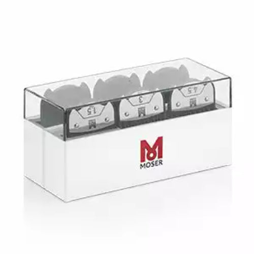 Moser Professional Storage box 6 p. white incl. Magnetic Premium Attachment Combs