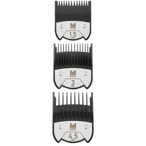 Moser Professional 3 set 1.5/3.0/4.5mm Magnetic Premium Attachment Combs