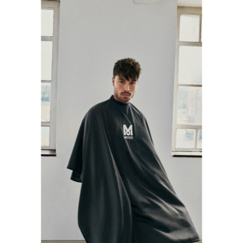 Moser Professional Pinstripe Cape Zwart