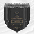 Moser Professional Diamond Blade zwart