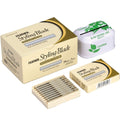 Feather Scheermesjes 5x10 stuks + Container