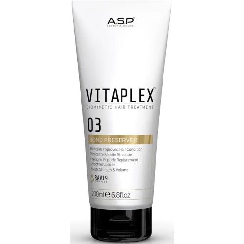 ASP Affinage Vitaplex Biomimetic Hair Treatment Part 3 Preserver 200ml