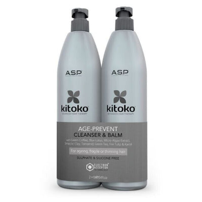 ASP Affinage Kitoko Age Prevent Cleanser & Balm Duo 1000ml