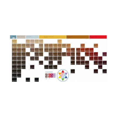 ASP Affinage Infiniti® De-Luxe Shade Chart