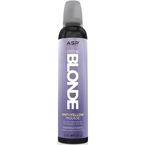 ASP Affinage System Blonde Anti-Yellow Violet Styling Mousse 300ml