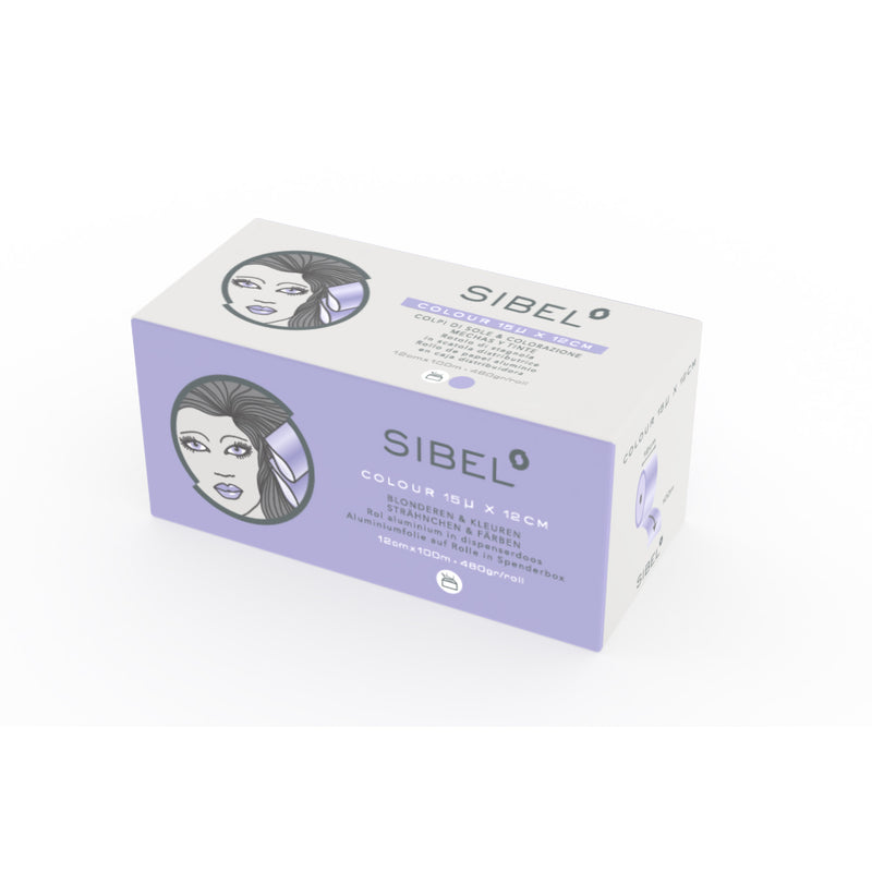 Sibel Alufolie Rol 480 g Lila 12cmx100m