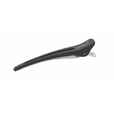 Sibel Section Clips Carbon-Alu Black M 6 stuks