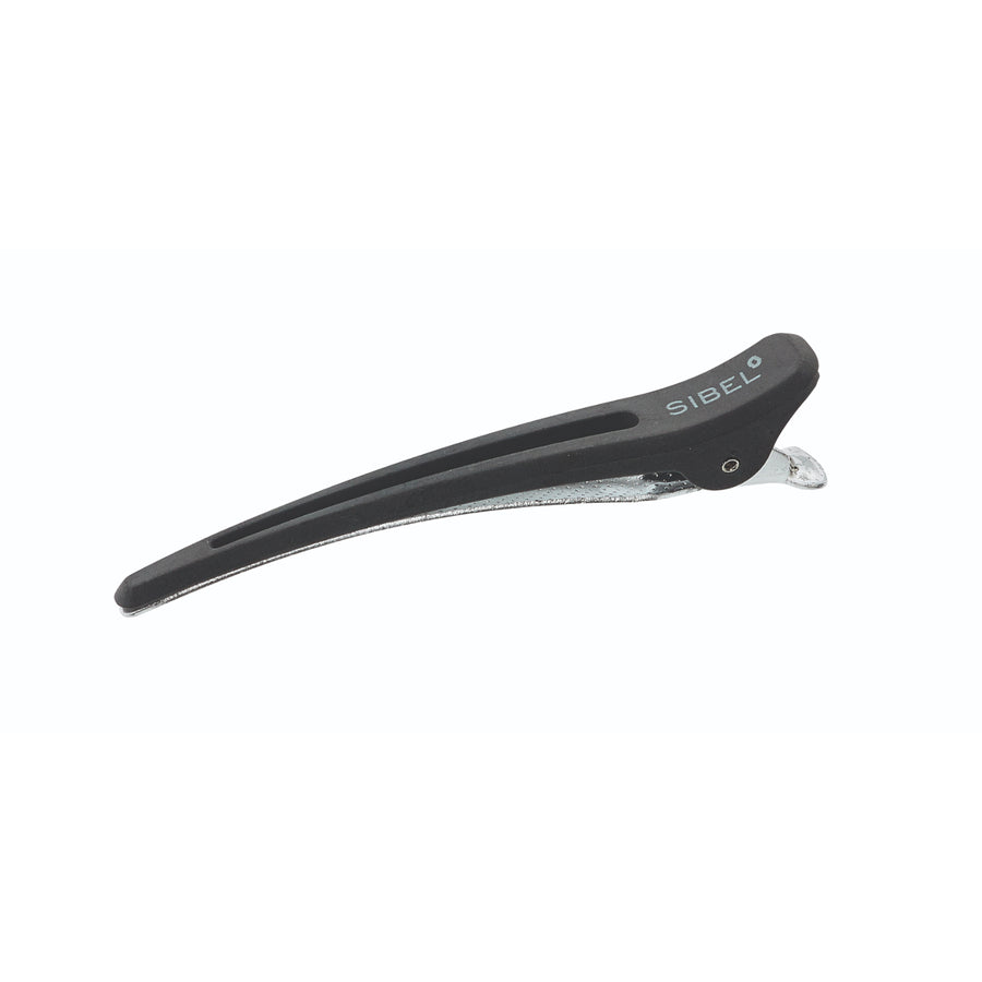 Sibel Section Clips Carbon-Alu Black M 6 stuks
