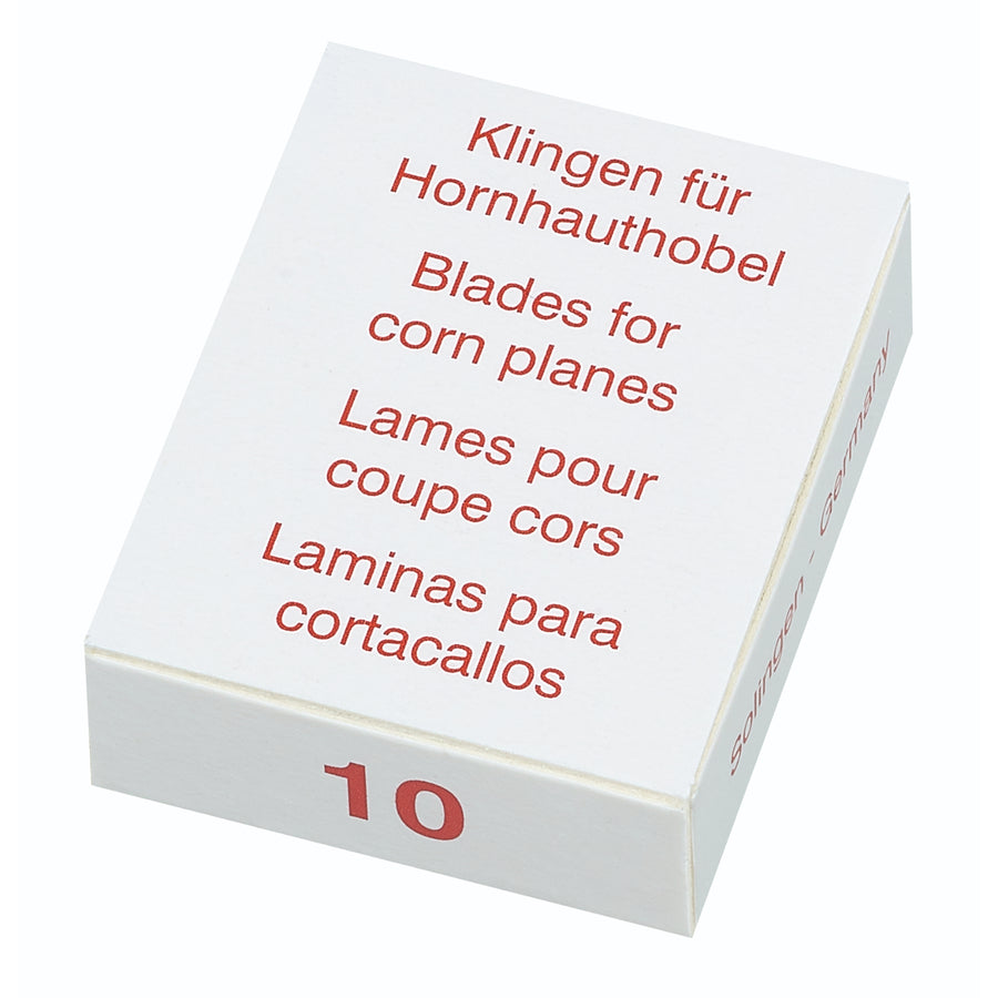 Sibel Reservemesje voor eeltknipper 10x10 stuks