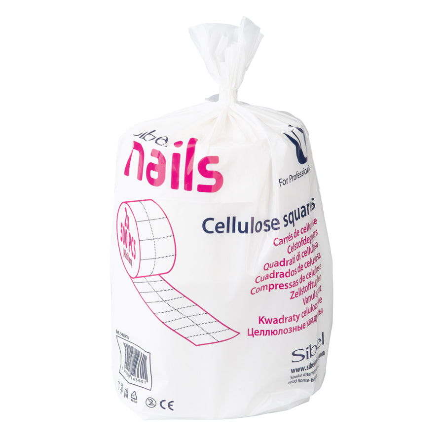 Sibel Cosmetische Doekjes Pluisvrij 4cmx5cm Rol 2x500 stuks