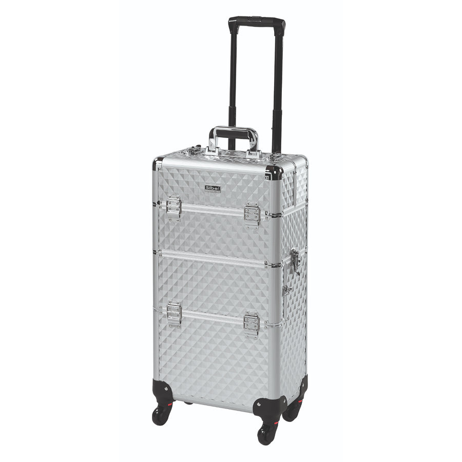 Sibel Beautycase Professional 2-in-1 Zilver