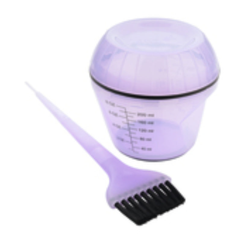 Sibel Jet Set Maatbeker/Beker/Borstel lila 200ml