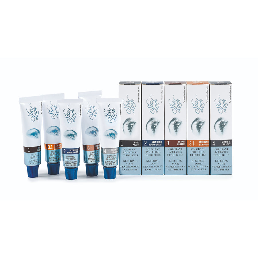 Sibel Star Look Wimper Perm N°1 Zwart