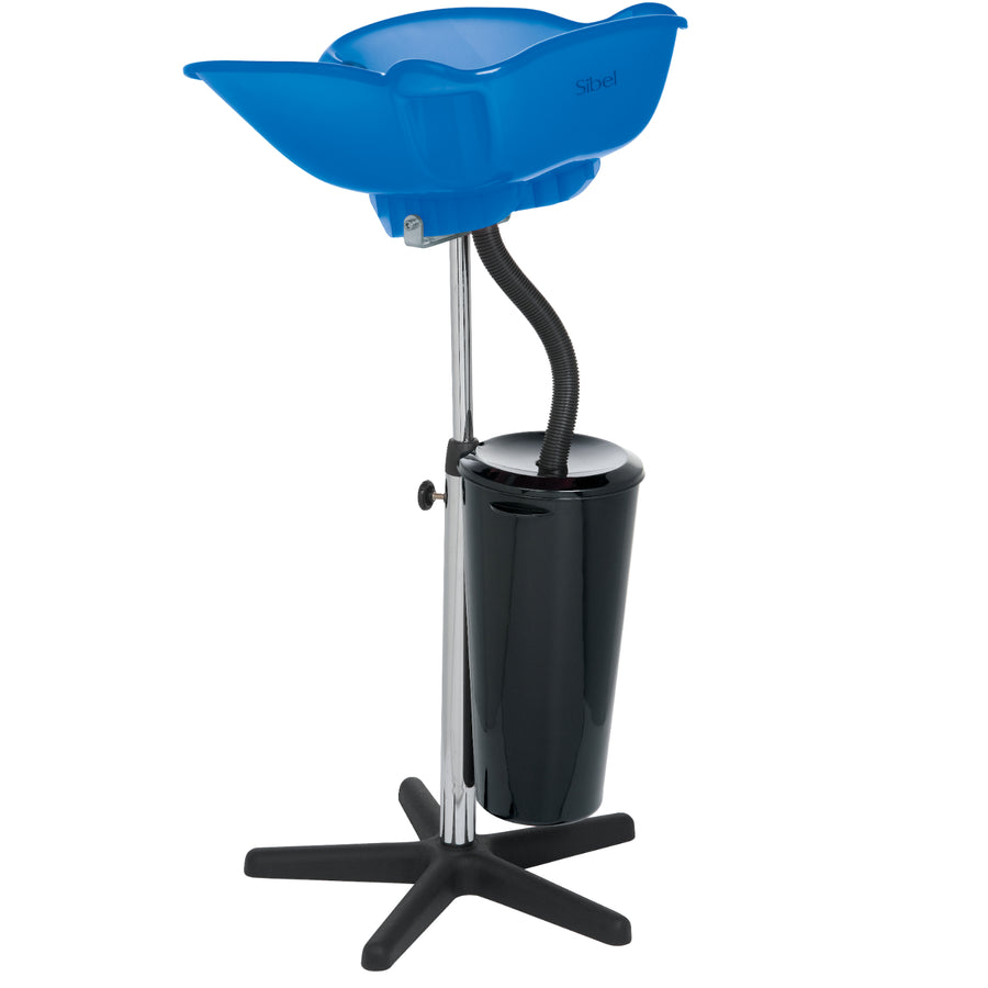 Sibel wastafel Compact Draagbaar Blauw Transparant