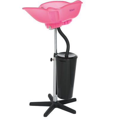 Sibel wastafel Compact Draagbaar Roze Transparant