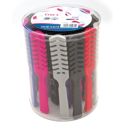 Sibel Verluchte borstels Croc Assortiment L 24 stuks