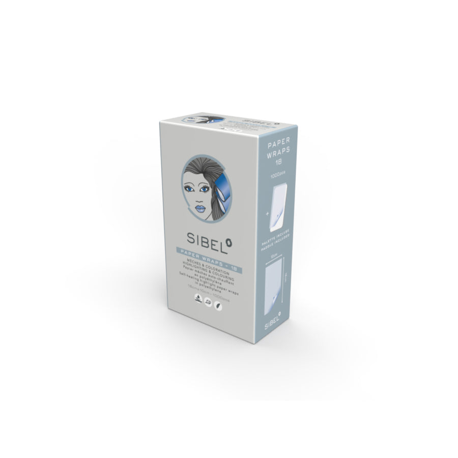 Sibel Highlight wikkels 18cmx10cm 1000 stuks