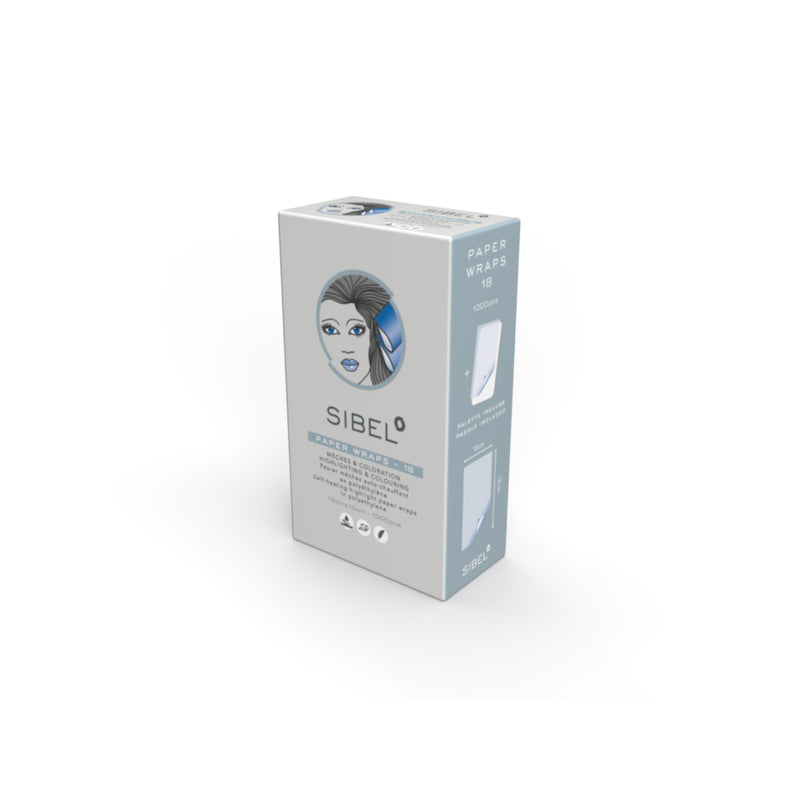 Sibel Highlight wikkels 18cmx10cm 1000 stuks