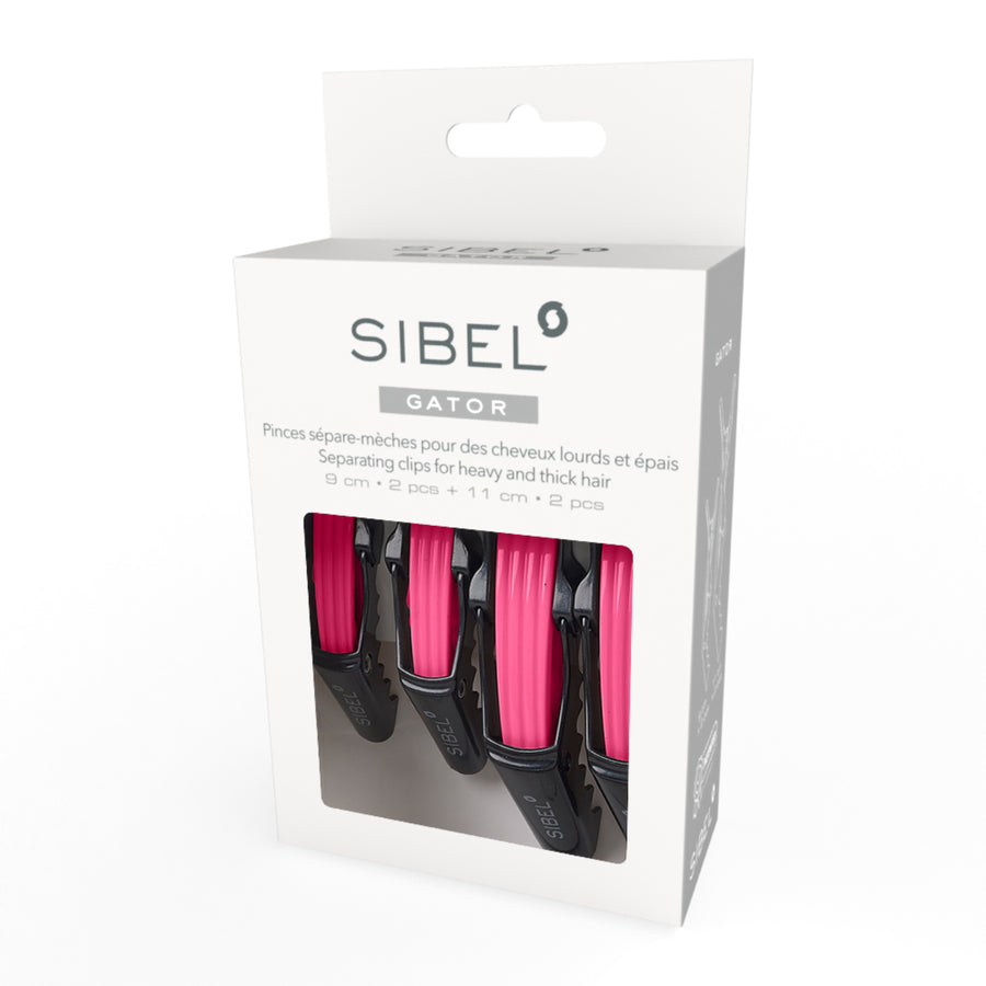 Sibel scheidingsklemmen Rood 2XL+2S 4 stuks