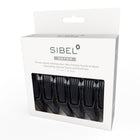 Sibel scheidingsklemmen Zwart XL 6 stuks