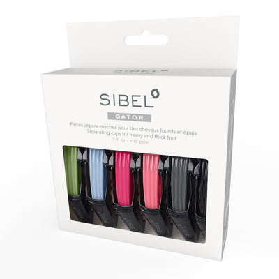 Sibel scheidingsklemmen Assortiment L 11cm 6 stuks
