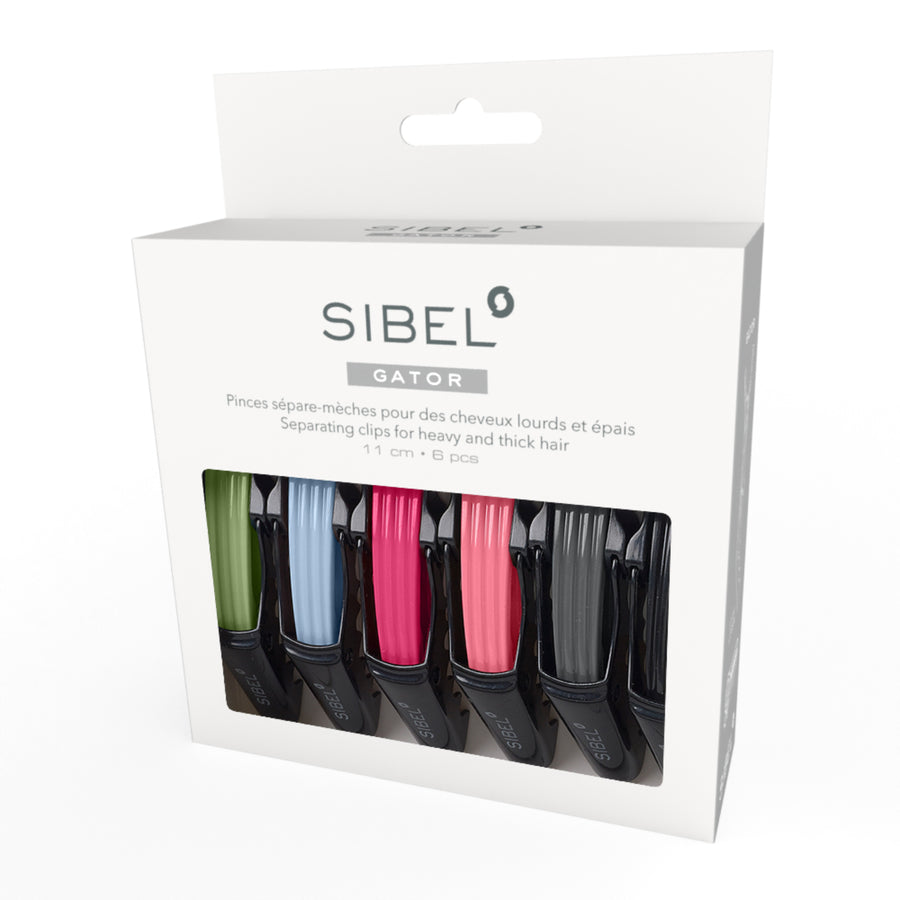 Sibel scheidingsklemmen Assortiment L 11cm 6 stuks