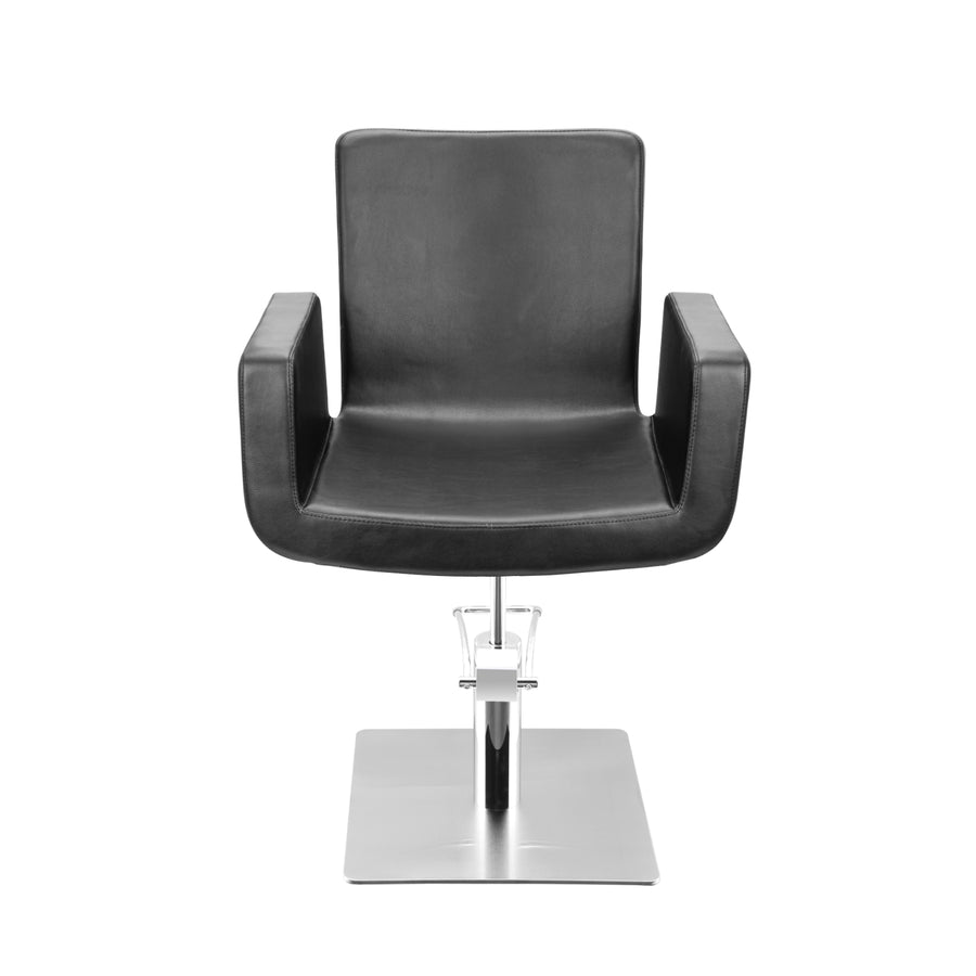 Sibel Cutting Chair Attractio w/ Square Base Black