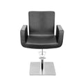 Sibel Cutting Chair Attractio w/ Square Base Black
