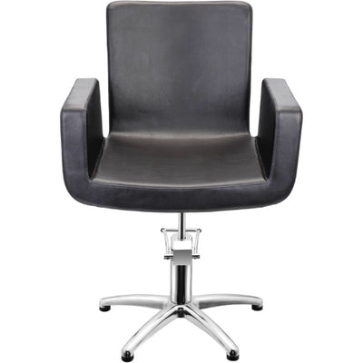 Sibel Cutting Chair Attractio w/ 5-Star Base Black