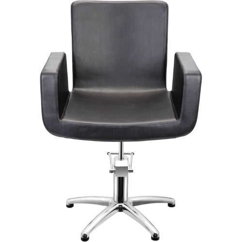 Sibel Cutting Chair Attractio w/ 5-Star Base Black